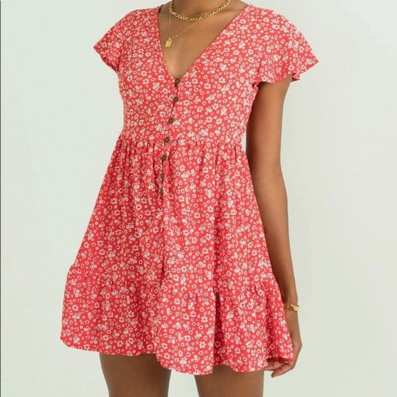 Sundae Muse | Tessa Summer Dress in Red ♥️ |NWOT| - Picture 2 of 9